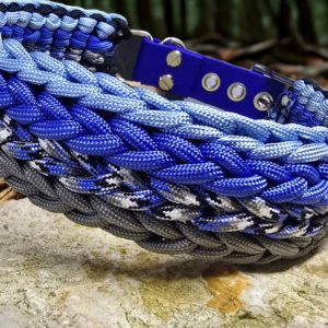 Collier attache en BioThane - "Fan-Tastic – 4 rows"